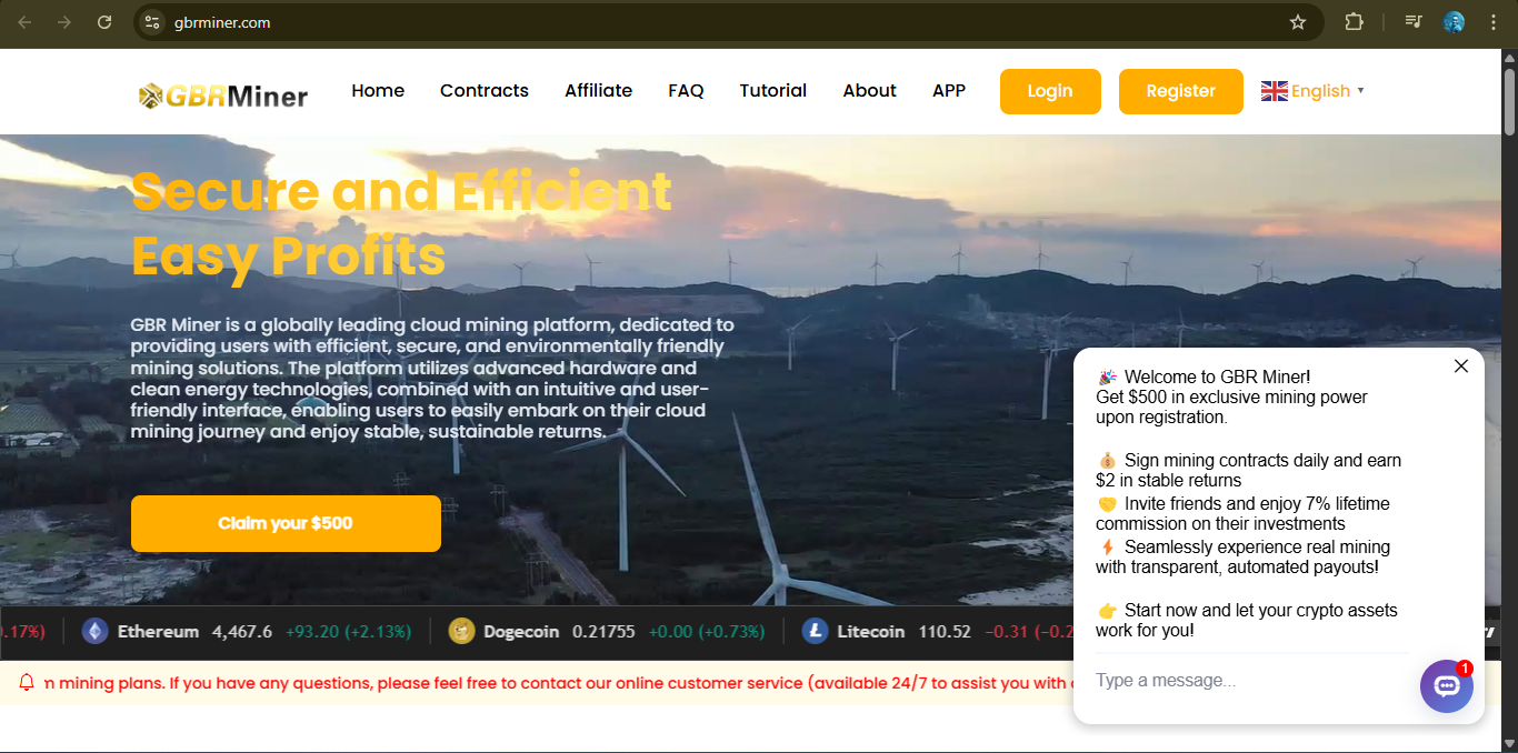 Bbrminer.com Review: Legit Bitcoin Mining Platform or Crypto Scam?