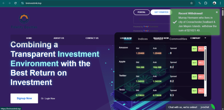 Bninvestmk.top Review: Trading, Investing, and Scam Risks