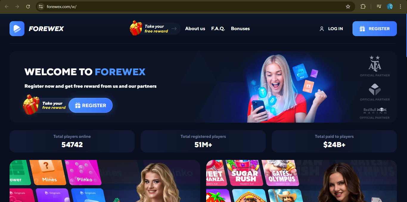 Forewex.com Review: Is This Crypto Gambling Platform Legit or a Scam?