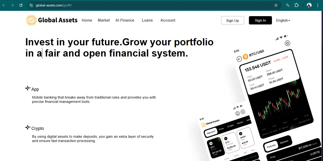 Global-assets.com Review: Is This Crypto Trading Platform Legit or a Scam?