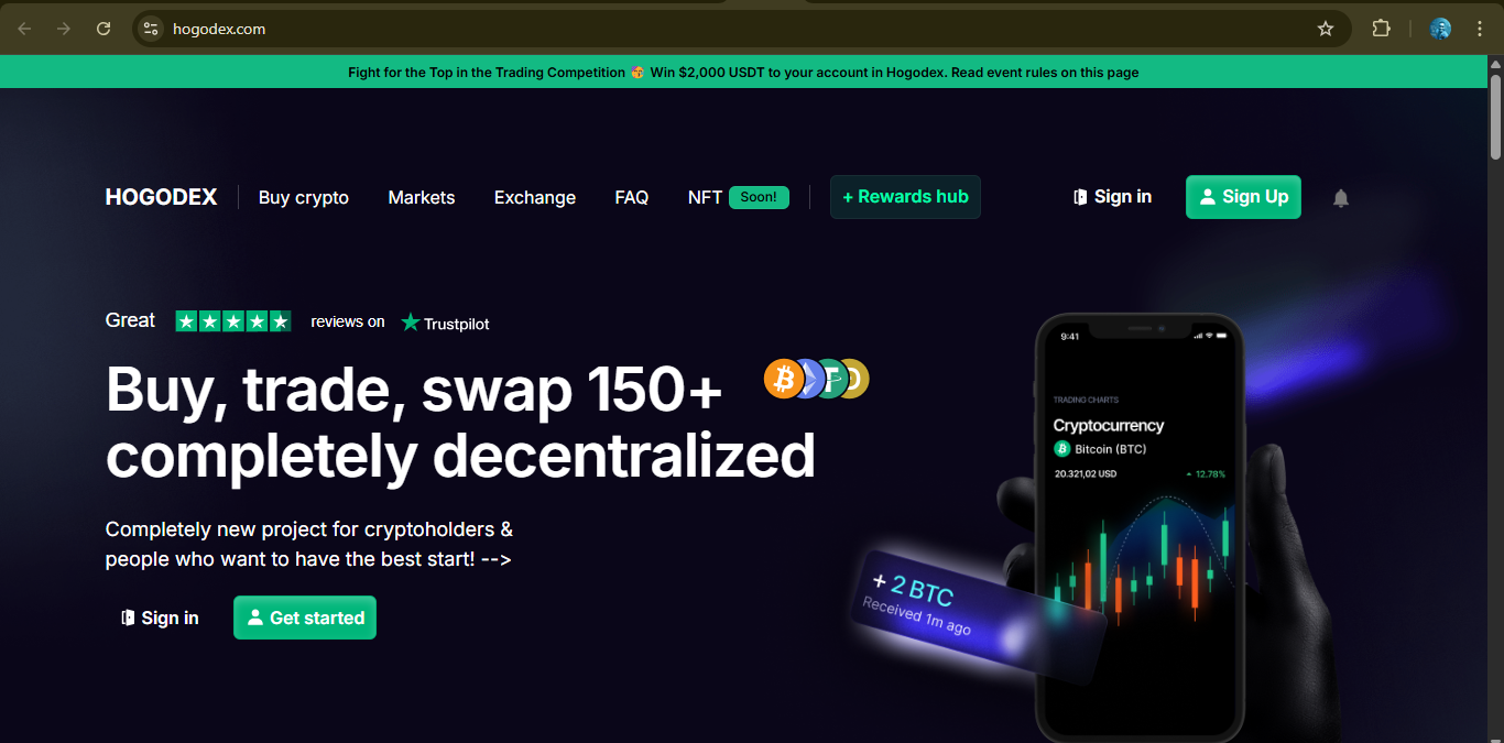 Hogodex.com Review: Is This Crypto Trading Platform Legit or a Scam?