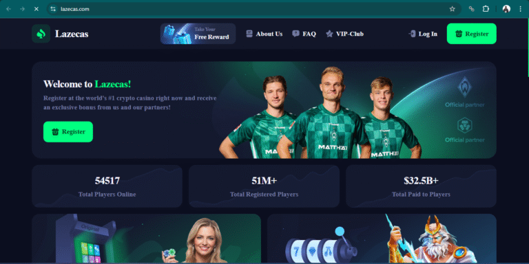Lazecas.com Review: Is This Crypto Gambling Platform Legit or a Scam?