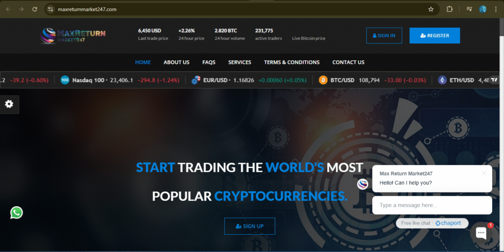 Maxreturnmarket247.com