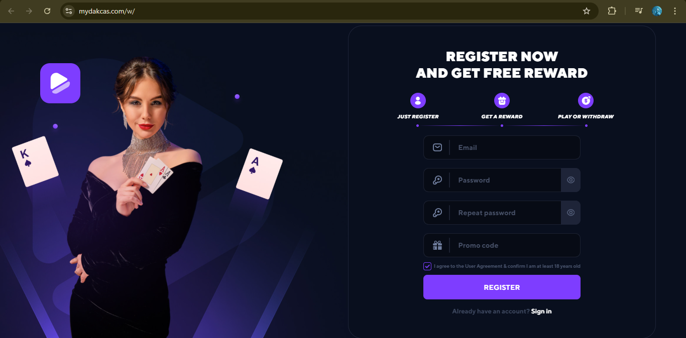 Mydakcas.com Review: Is This Crypto Gambling Platform Legit or a Scam?