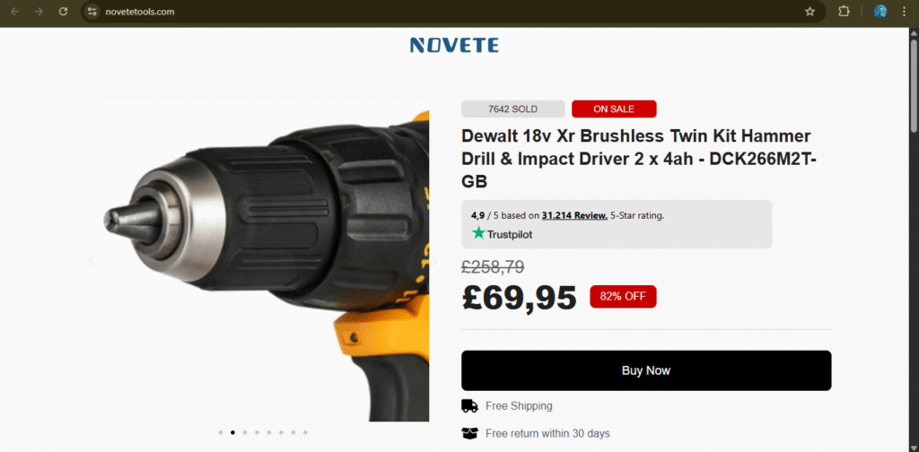 Novetetools.com