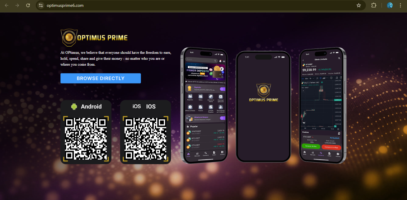 Optimusprime6.com Review: Is This Crypto Trading Platform Legit or a Scam?
