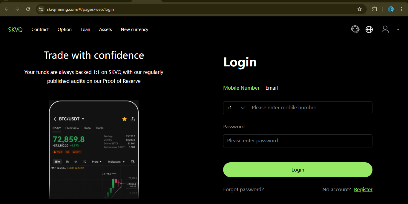 Skvqmining.com Review: Is This Crypto Trading Platform Legit or a Scam?