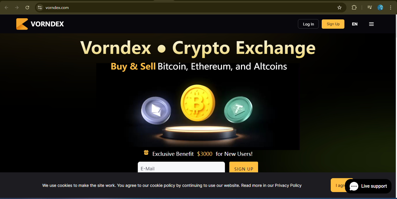 Vorndex.com Review: Is This Crypto Trading Platform Legit or a Scam?