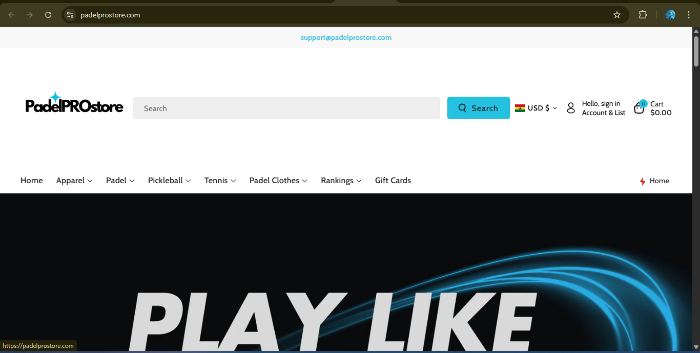 Padelprostore.com Review &ndash; Is It a Legit Online Store or a Scam?