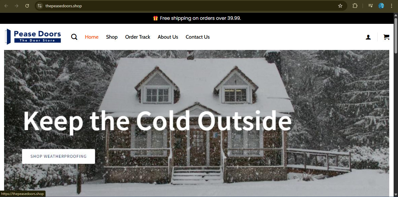 Thepeasedoors.shop Review: Is It a Legit Online Store or a Scam?