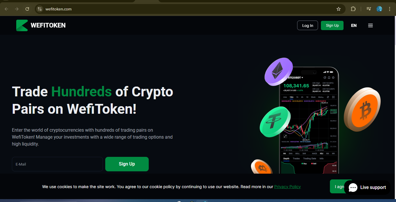 Wefitoken.com Review: Is This Crypto Trading Platform Legit or a Scam?