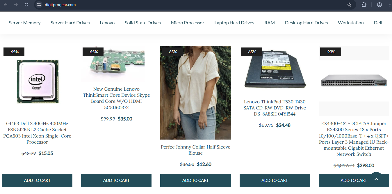 Digitprogear.com Review – Real Store or Financial Scam?