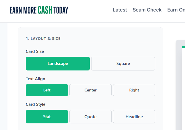 Free Shareable Card Generator