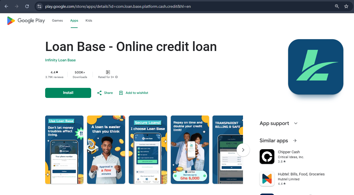 How The Loan Base Scam Works - Know This Before You Apply 12 Loan Base on google play store