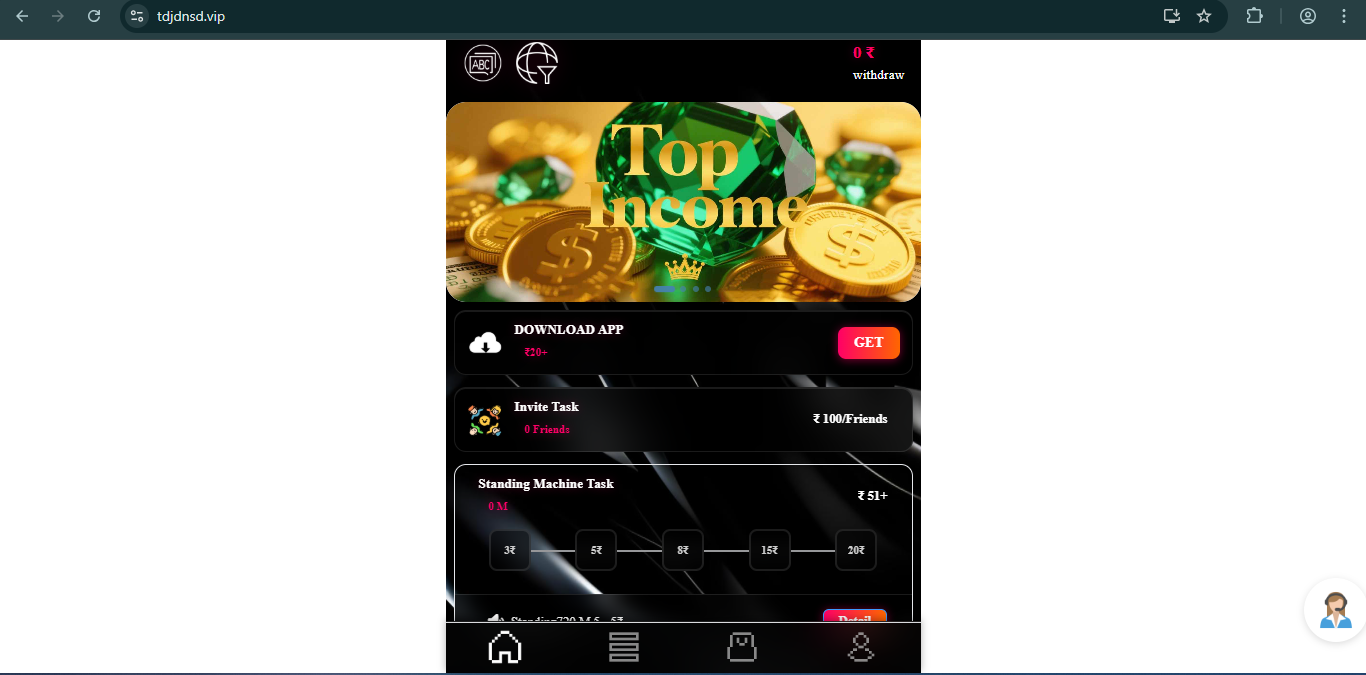 Tdjdnsd.vip Review – Legit Task Site or Total Scam?