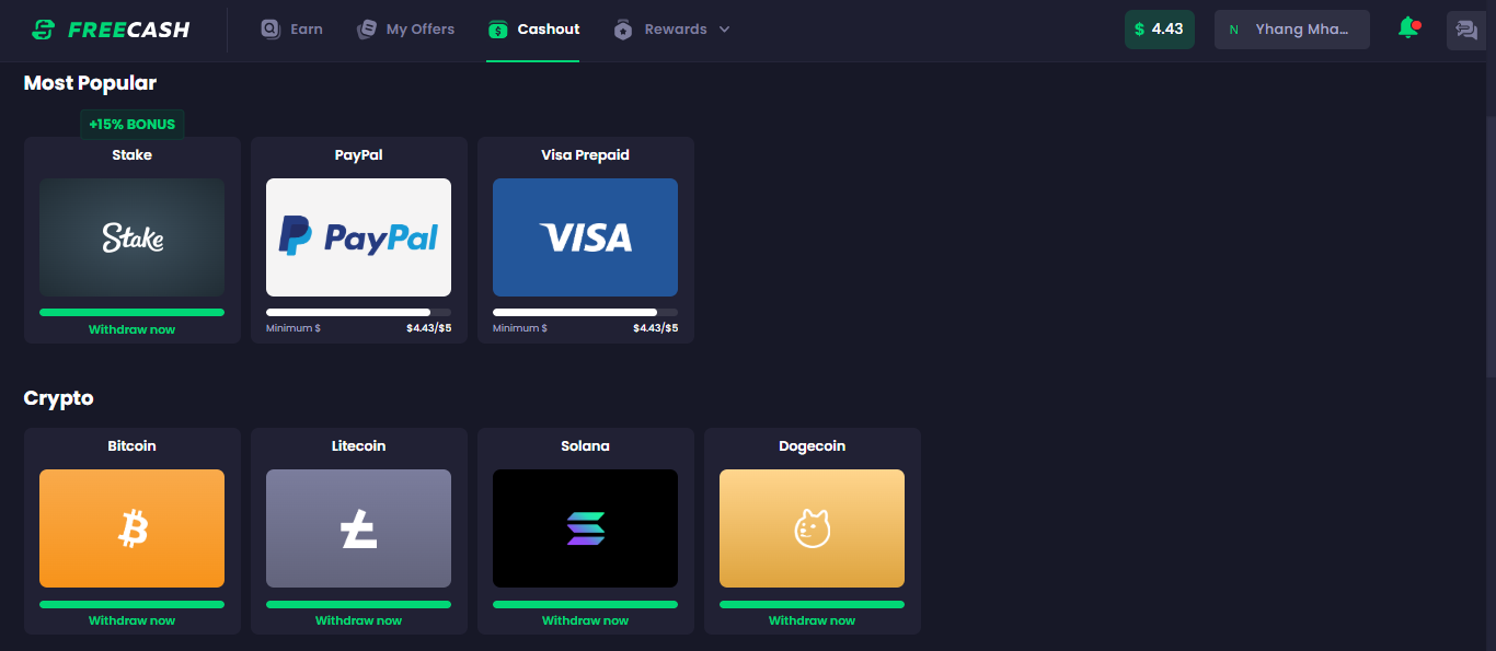 A Complete Guide to Earning on Freecash: Features & Payouts 13 freecash withdrawal options