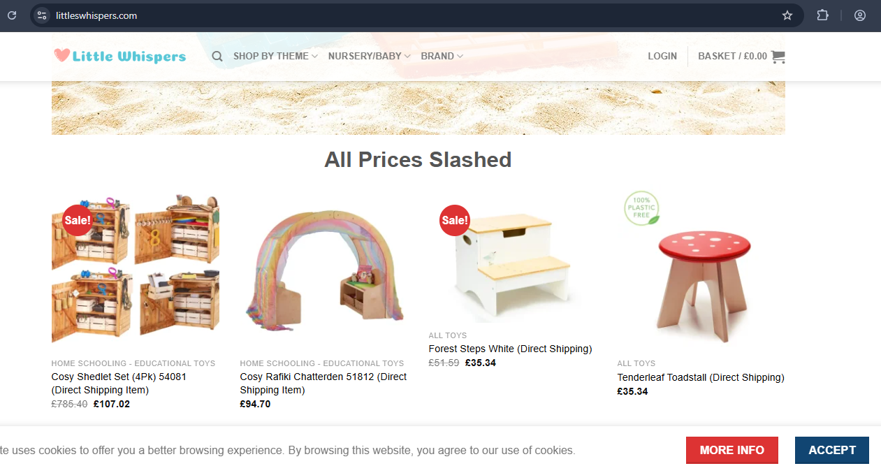 Littleswhispers.com Review – Is It a Legit Store or Scam Trap?