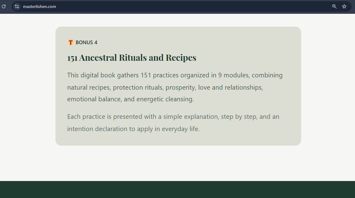 The Master Li Shen 30-Day Evolution Journey Scam 21 Screenshot 3