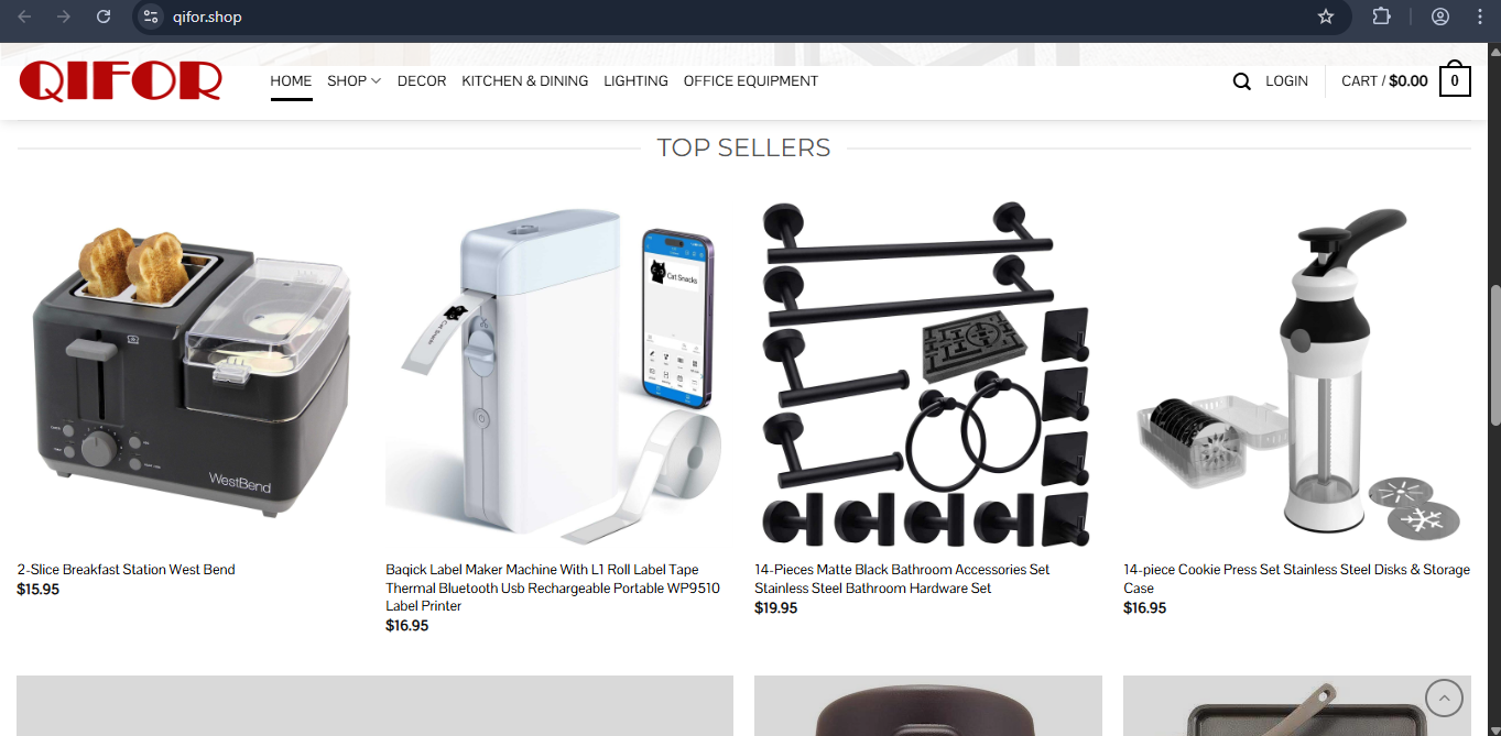 Qifor.shop Review – Is It a Legit Online Store or a Scam?