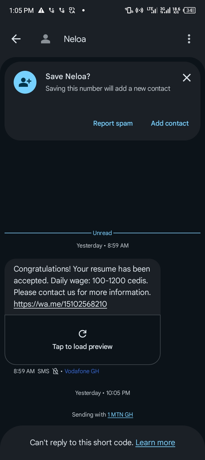 Why Unknown Texts (SMS) Keep Targeting You 18 Screenshot 1