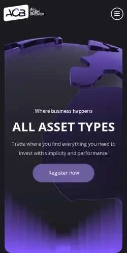 Is Allcashbroker.com Safe? Broker Risk Analysis 21 Site Screenshot