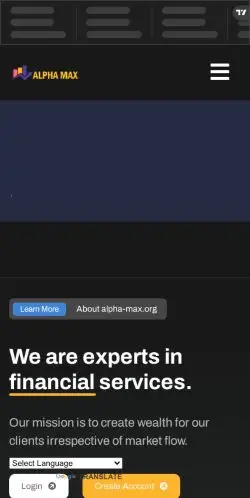 Alpha-max.org Review – Trusted Investment or Total Scam? 21 Site Screenshot