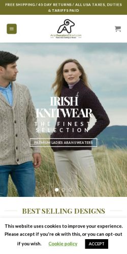Aransweatersdirect.com Scam Warning – Don’t Get Tricked by Deals