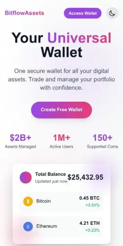Bitflowassets.com Review – Legit Crypto Platform or Fraud? 21 Site Screenshot