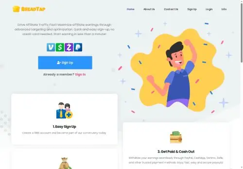 Is BreadTap.com a Scam? (Detailed Honest Review) 26 Site Screenshot