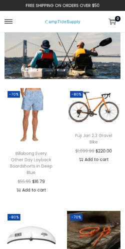 Camptidesupply.com Review – Scam or Legit Online Store?