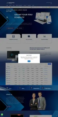 Dromprotrading.com Review – Can You Actually Withdraw? 21 Site Screenshot