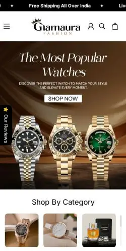 Glamauraindia.com Review: Legit or Scam? 21 Site Screenshot