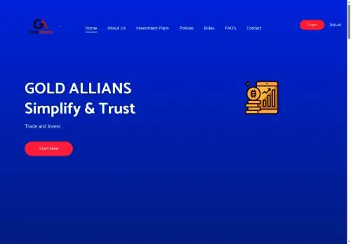 Goldallians.net Review – Legit Platform or Total Scam? 21 Site Screenshot