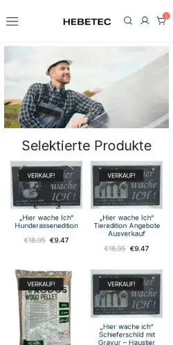 Hebetechnikprofi.com – Real Shop or Fraudulent Website? 21 Site Screenshot