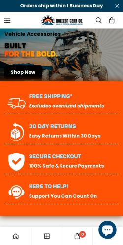 horizongearco.com Review – Legit Store or Scam?