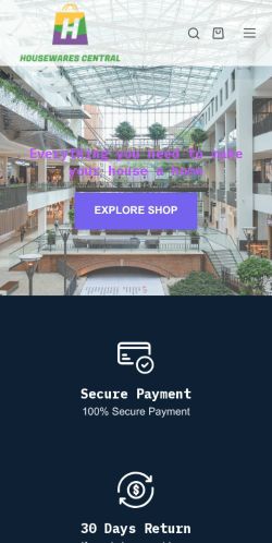 Housewarescentral.com Review – Red Flags of a Shopping Scam