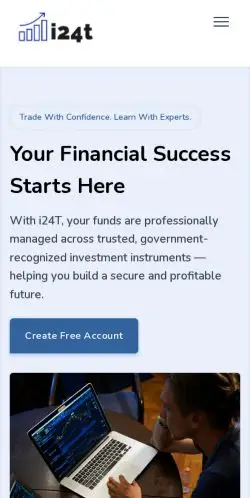 I24t.com Review – A Potentially Fraudulent Scheme 21 Site Screenshot
