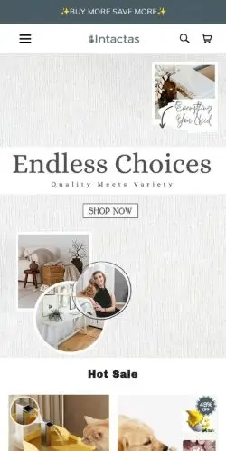 Intactas.com Review – Legit Online Store or Scam? 21 Site Screenshot