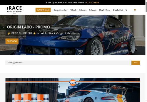 iraceautosports.com Review – Legit Store or Scam?