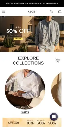 Ksoir.com Scam Warning – Don’t Get Tricked by Deals 21 Site Screenshot