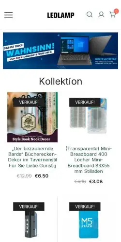 Is Ledlampenundleuchten.com Legit? Full Scam Analysis 21 Site Screenshot