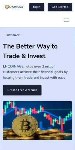 Lhcoinage.online Investment Review – Opportunity or Fraud? 21 Site Screenshot
