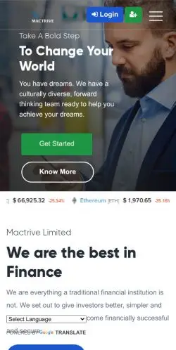 Is Mactrive.com Legit? (Full Scam Review) 21 Site Screenshot