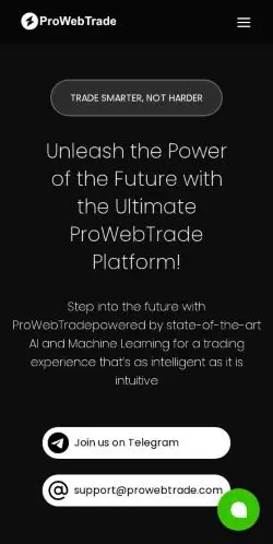 Prowebtrade.com Scam Warning – Red Flags for Investors 21 Site Screenshot
