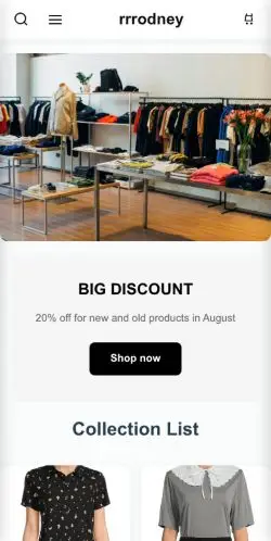 Rrrodney.com Review – Is It a Legit Store or Scam Trap? 21 Site Screenshot
