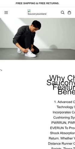 Sauconyauckland.com Review – Real Products or Scam Store?