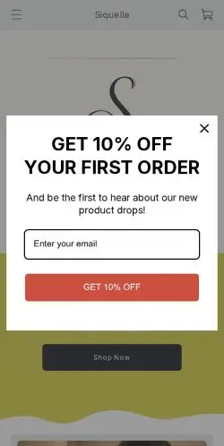 Siquelle.com – Legit Business or Scam Operation? 21 Site Screenshot