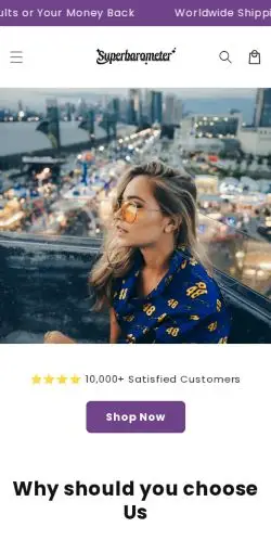 Superbarometer.com Scam – How This Fake Store Operates 21 Site Screenshot