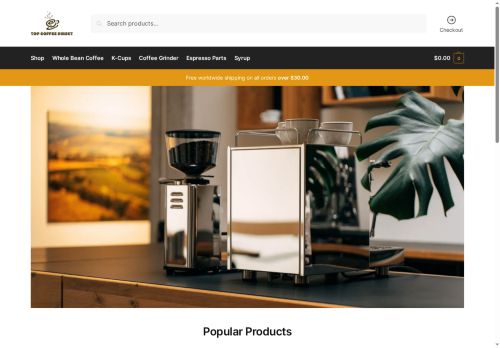 Topcoffeedirect.com Review – Real Products or Scam Store?