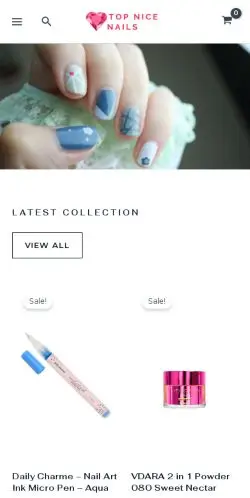 Topnicenails.com Investigation – Is It Safe to Buy? 21 Site Screenshot